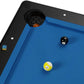 Table de billard compacte tapis bleu