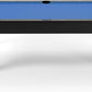 Table de billard compacte tapis bleu