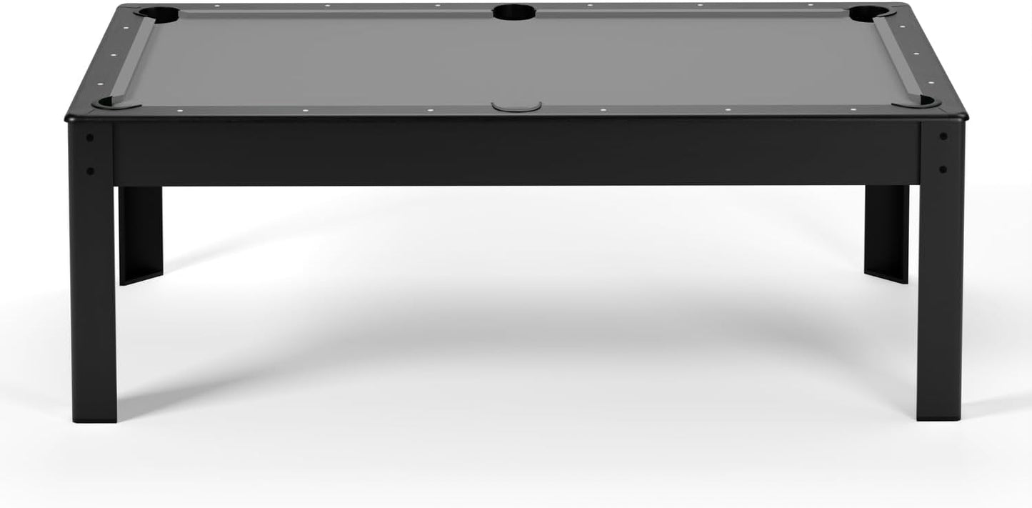 Billard Américain Compact 6 ft – Qualité Pro Tapis Gris